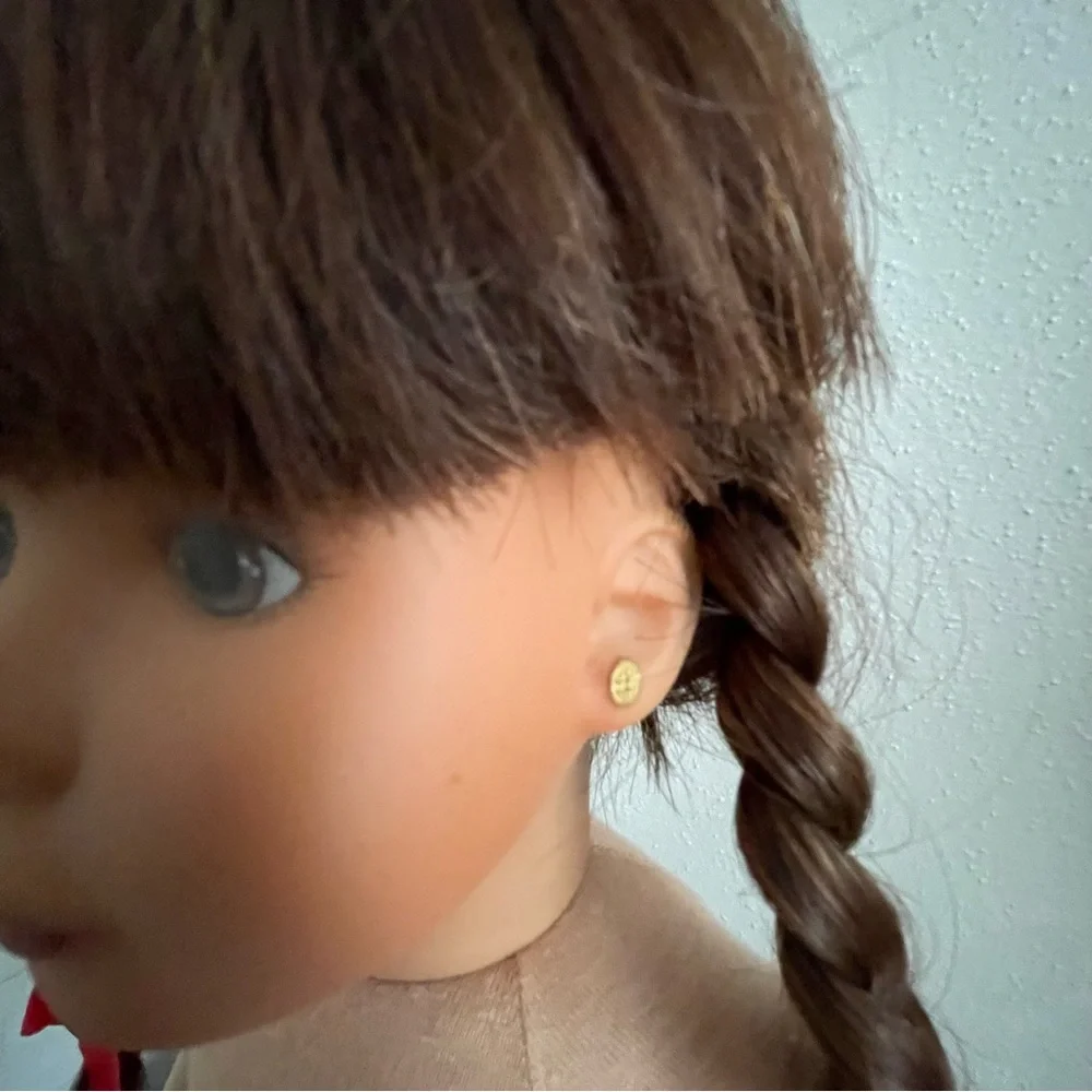 Vtg Steiff Annette 20” Doll 1987 Old House Smell, with Bear Pin Read!